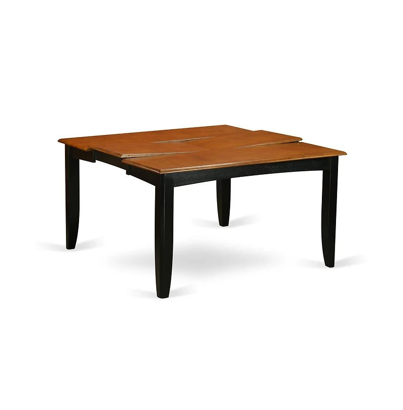 East West Furniture 5 Pc Kitchen Table set-Dining Table and 4 Wood Dining Chairs