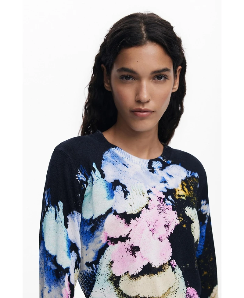 Desigual Women's Sweater designed by Mr. Christian Lacroix