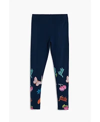 Desigual Girls Girls's Butterfly leggings