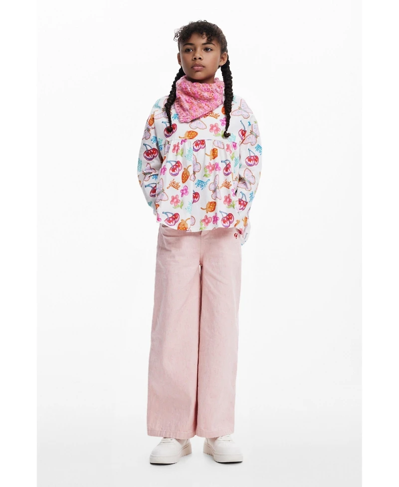 Desigual Girls Girls's A-line fruit T-shirt