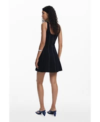 Desigual Women's Short dress with panels