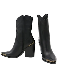Stivali New York Women's Coachella Western Leather Cowboy Boots
