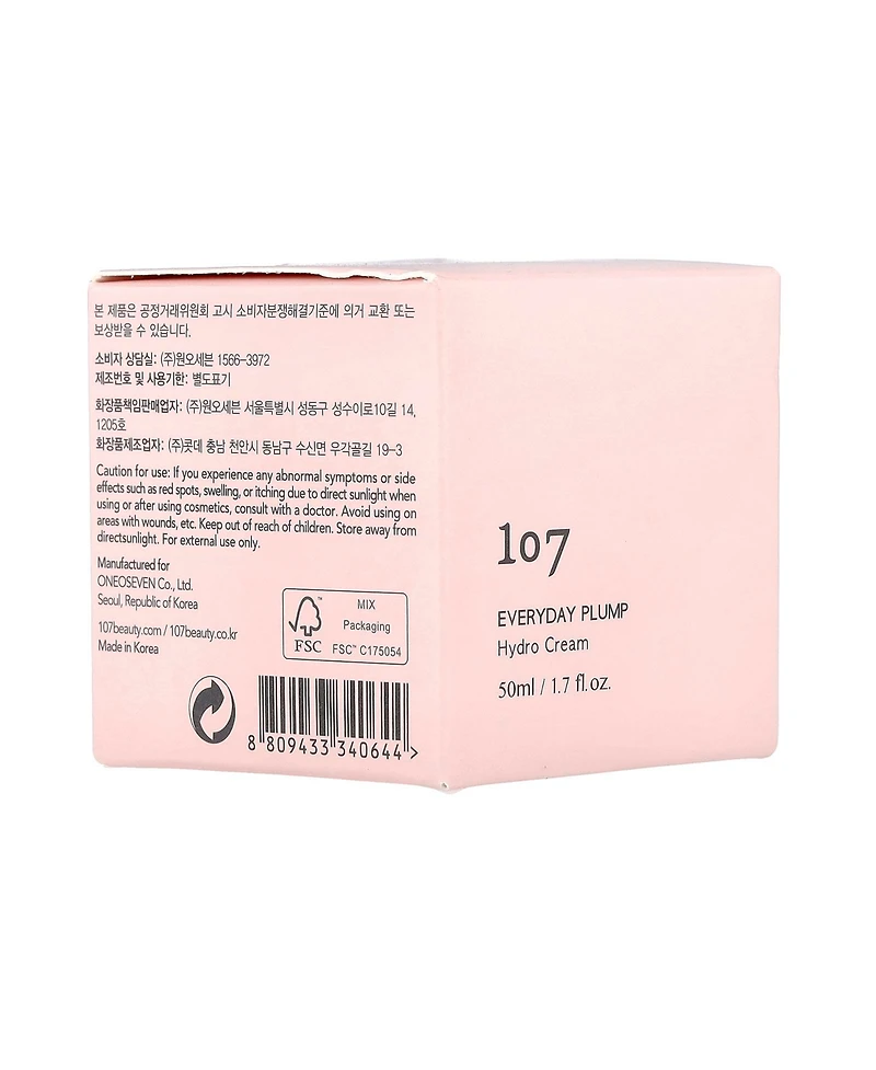 107 Beauty Everyday Plump Hydro Cream