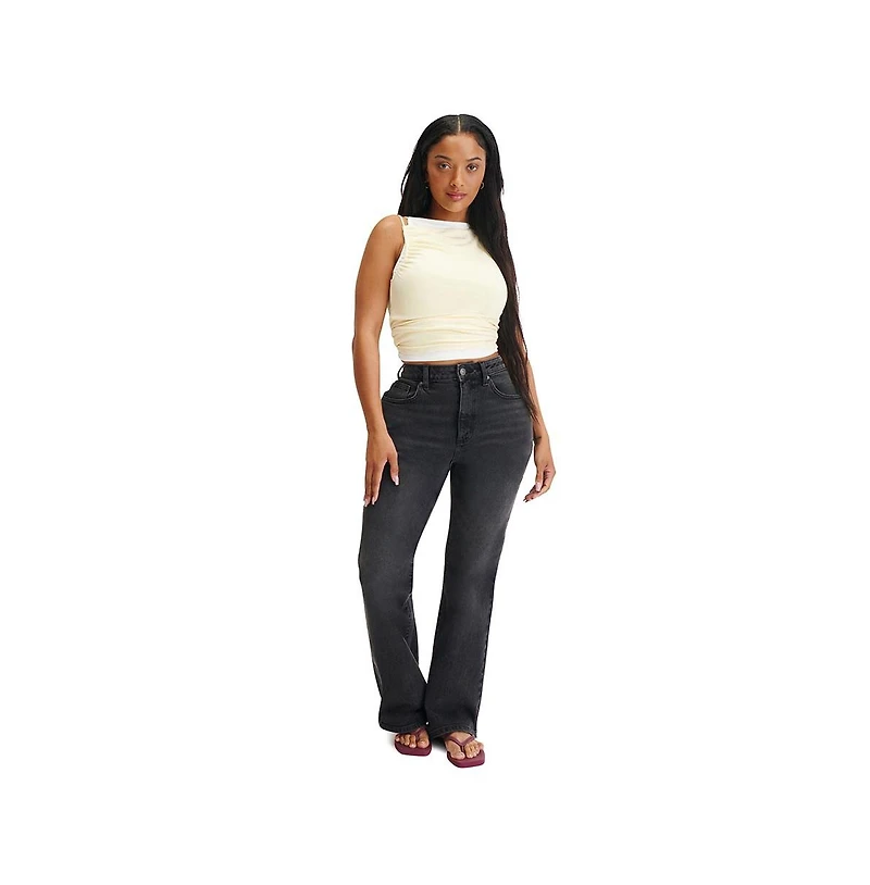 Cotton On Women's Curvy Flare Jean