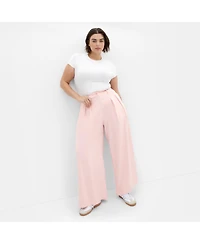 City Chic Women's Abbie Wide Leg Pant