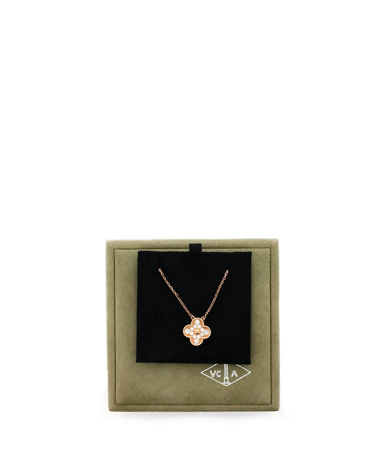 Pre-Owned Van Cleef & Arpels Vintage Alhambra Pendant Necklace