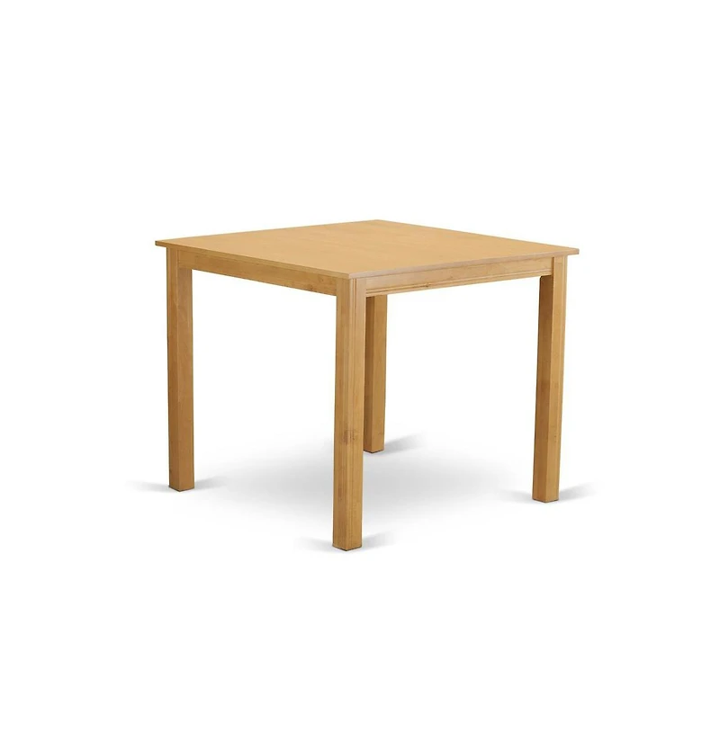 East West Furniture 5 Pc counter height pub set - Dining Table and 4 bar stools