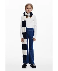 Desigual Girls's Flared denim-effect leggings