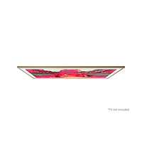 Samsung 65" The Frame Customizable Bezel - Modern Teak - VGSCFF65TKBZA