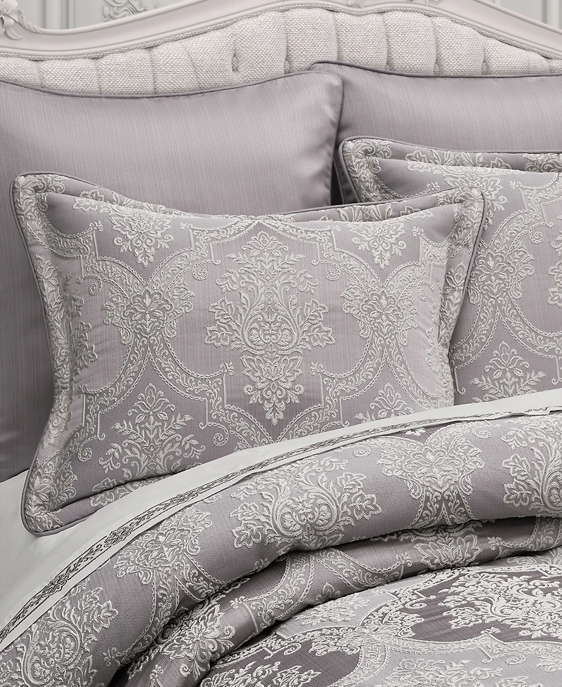 J Queen New York Mary Damask 4-Pc. Comforter Set