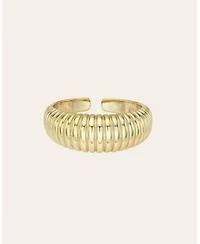 Ribbed Dome Ring