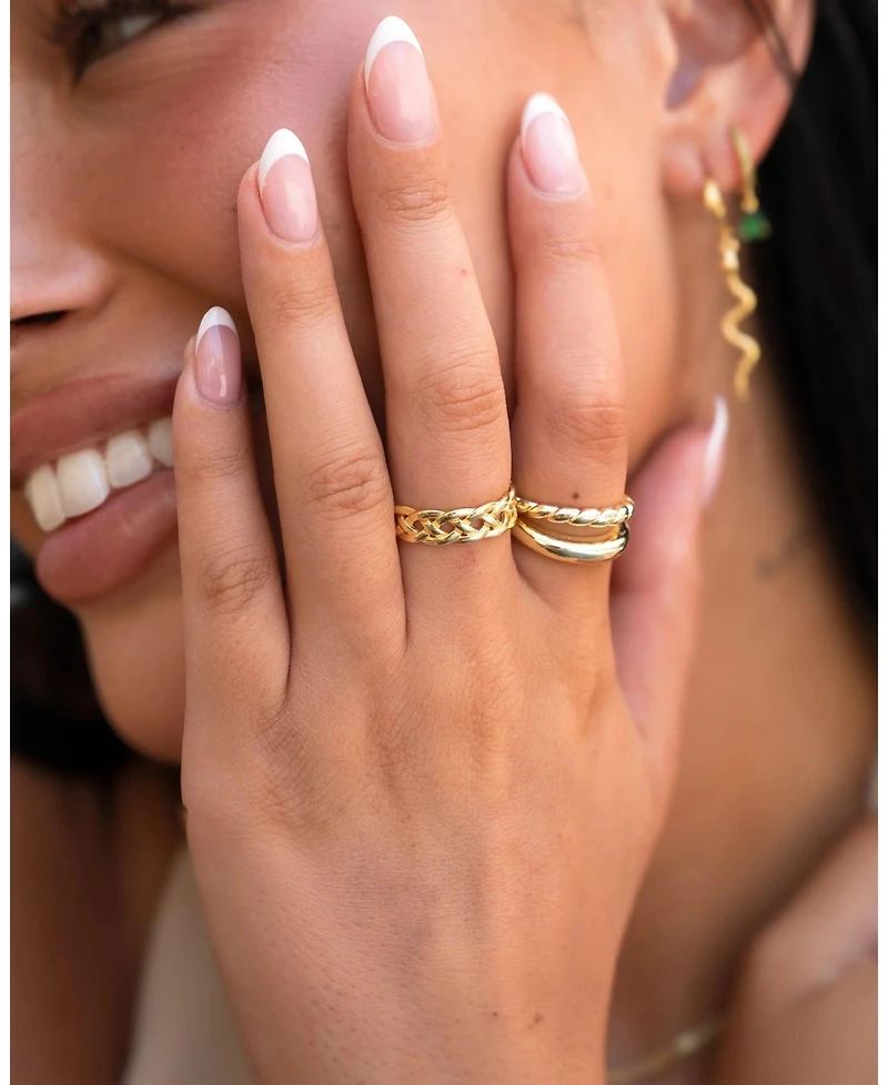 Zoe Lev Braided Band Ring