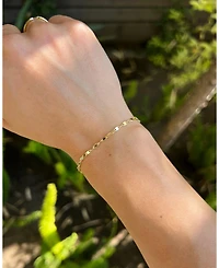 Zoe Lev Mirror Chain Bracelet