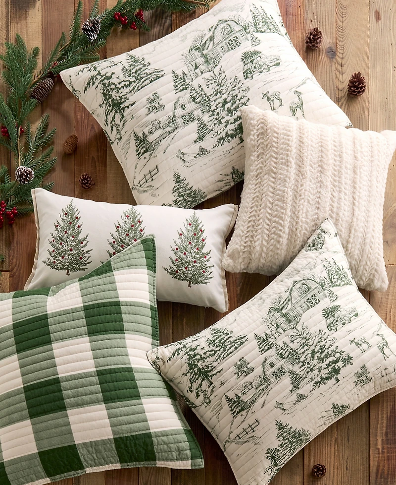 Levtex Winter Sleigh Ride Reversible -Pc. Quilt Set