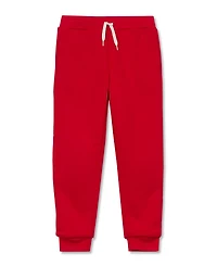 Lands' End Girls High Pile Fleece Lined Jogger Sweatpants