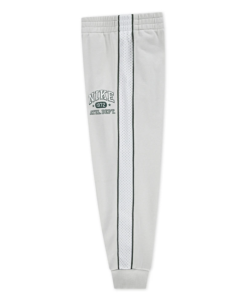 Nike Toddler and Little Boys 2-Piece Sportswear P.e. French Terry Crewneck Top Pant Set