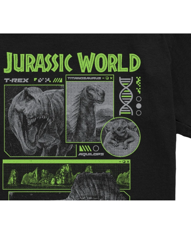 Jurassic Park Big Boys Live Action World T-Shirt
