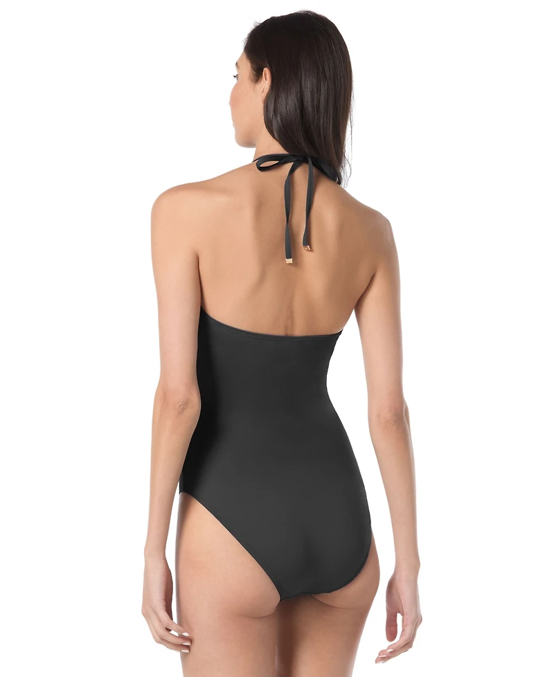Kate Spade Women's Rosette Bandeau One-Piece Swimsuit