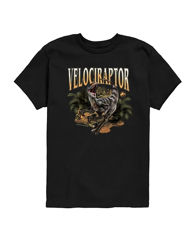 Jurassic Park Big Boys Live Action Velociraptor T-Shirt