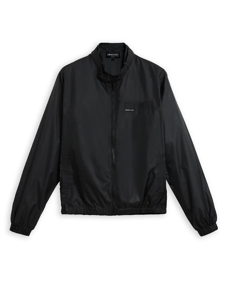 Members Only Men's Windbreaker Packable Jacket