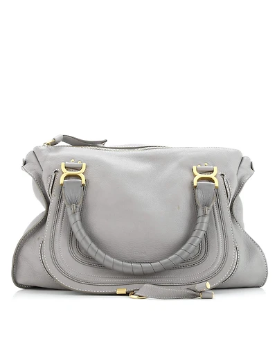 Pre-Owned Chloe Large Marcie Shoulder Bag Leather