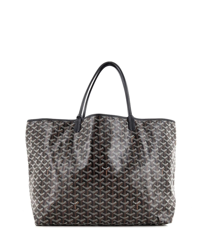 Pre-Owned Goyard Xxl Saint Louis Tote Coated Canvas