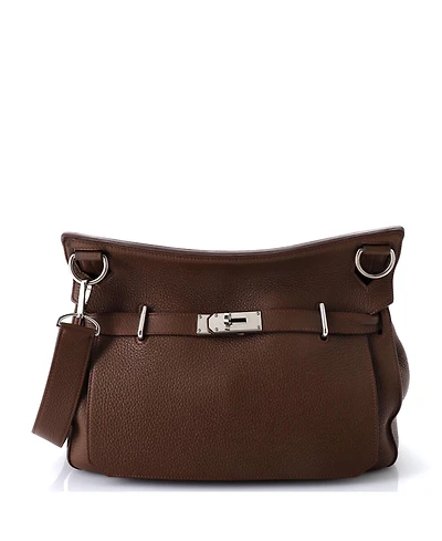 Pre-Owned Hermes 34 Verso Jypsiere Bag Clemence