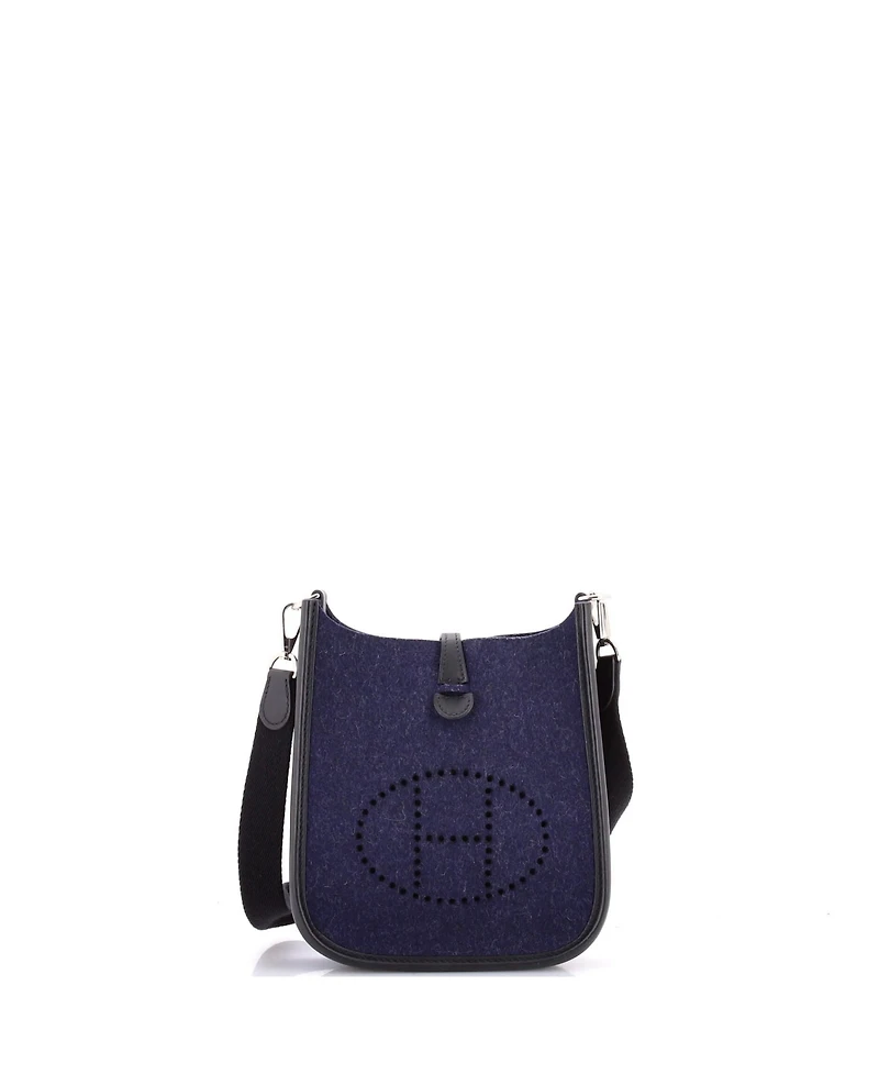 Pre-Owned Hermes Tpm Evelyne Bag Gen Iii Felt