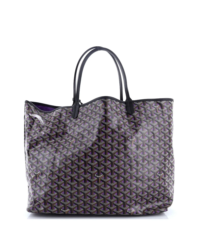 Pre-Owned Goyard Gm Saint Louis Tote Claire Voie Coated Canvas