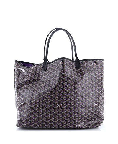 Pre-Owned Goyard Gm Saint Louis Tote Claire Voie Coated Canvas