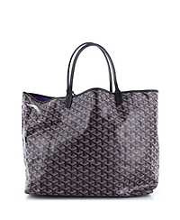 Pre-Owned Goyard Gm Saint Louis Tote Claire Voie Coated Canvas