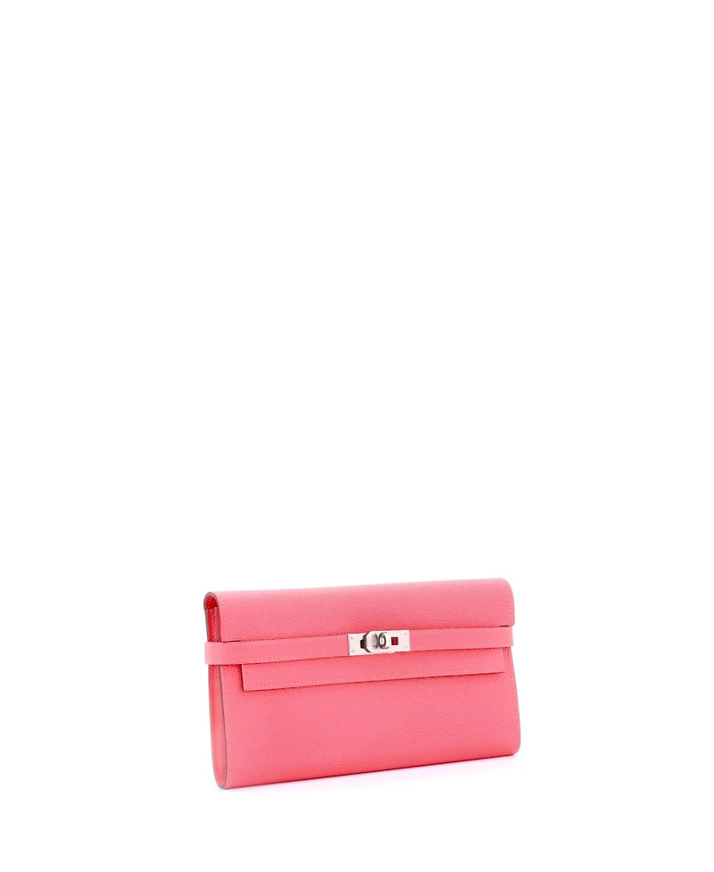 Pre-Owned Hermes Long Kelly Wallet Epsom