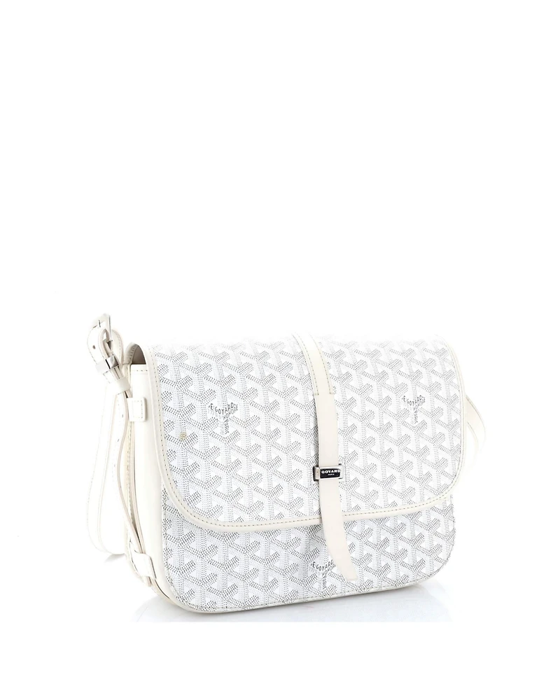 Pre-Owned Goyard Mm Belvedere Ii Messenger Bag Coated Canvas