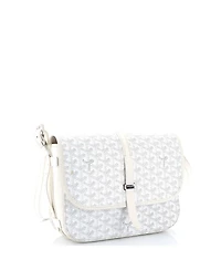 Pre-Owned Goyard Mm Belvedere Ii Messenger Bag Coated Canvas