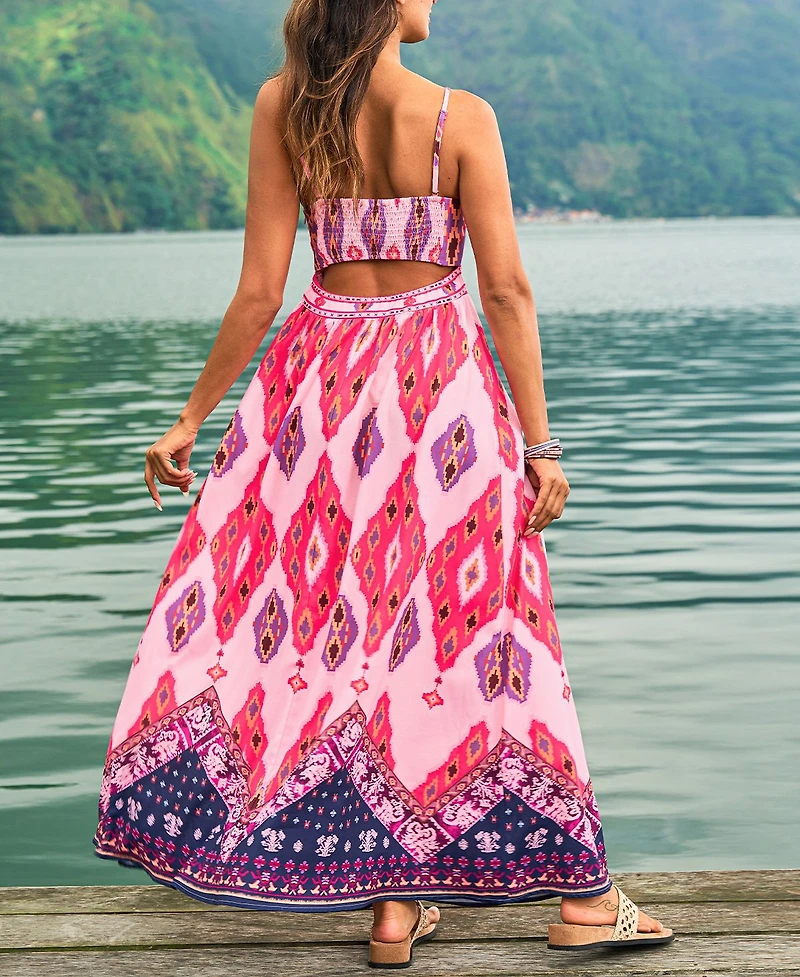 Cupshe Women's On the Right Path Boho Beach Dress