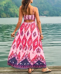 Cupshe Women's On the Right Path Boho Beach Dress