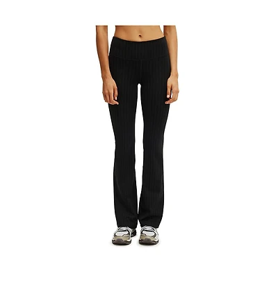 Cotton On Women's Active Pinstripe Flare