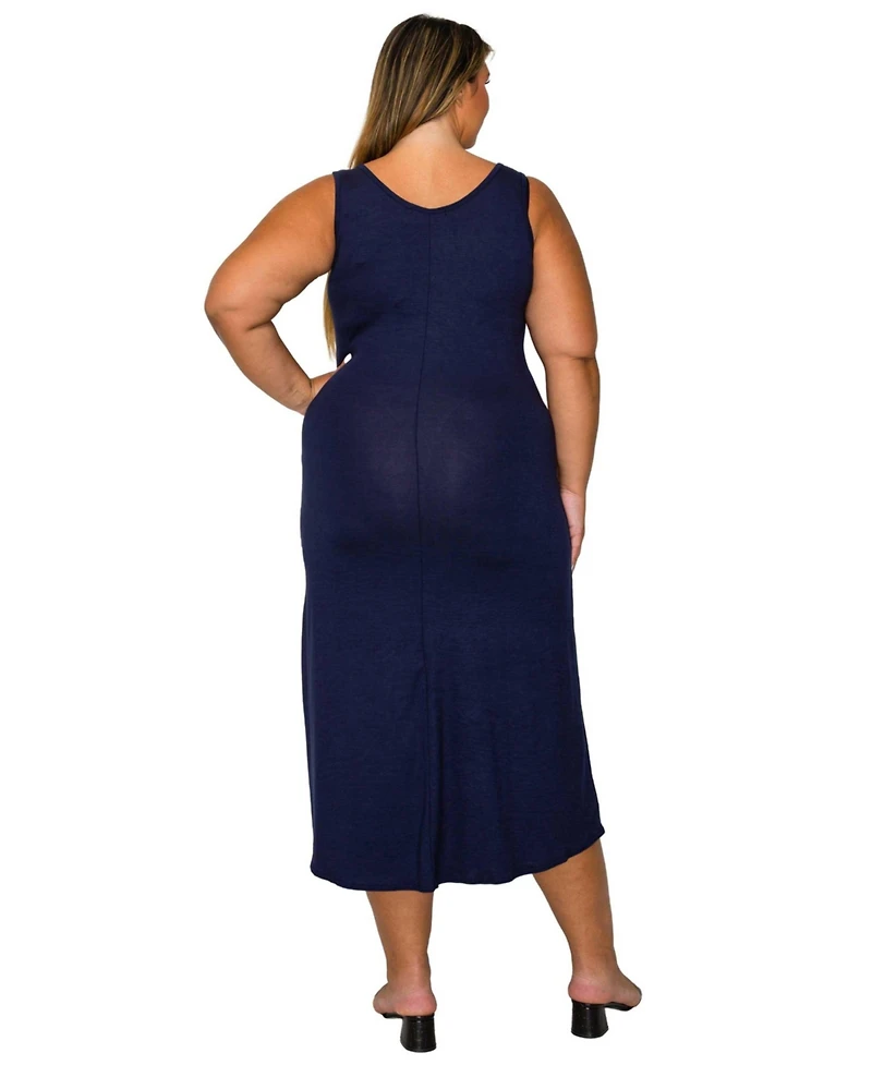 L I V D Women's Plus Mellie Tank Dress