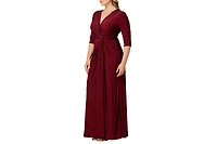 Kiyonna Women's Plus Romanced by Moonlight Long Gown