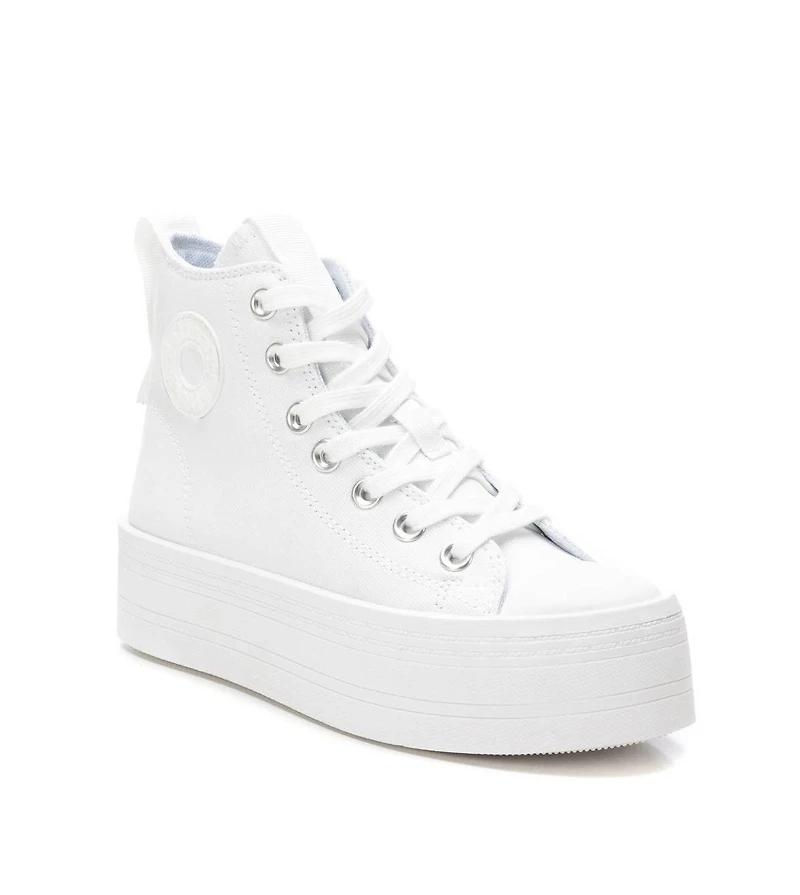 Women's High Top Canvas Sneakers Refresh By Xti