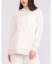 Motherhood Maternity Women's Relaxed Fit Tunic Hoodie