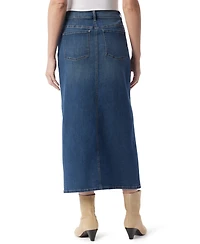 Gloria Vanderbilt Women's Five Pocket Straight Cut Maxi Skirt