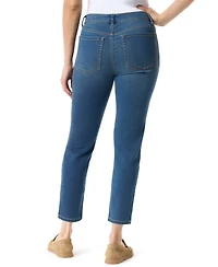 Gloria Vanderbilt Women's Straight Ankle Length Jeans