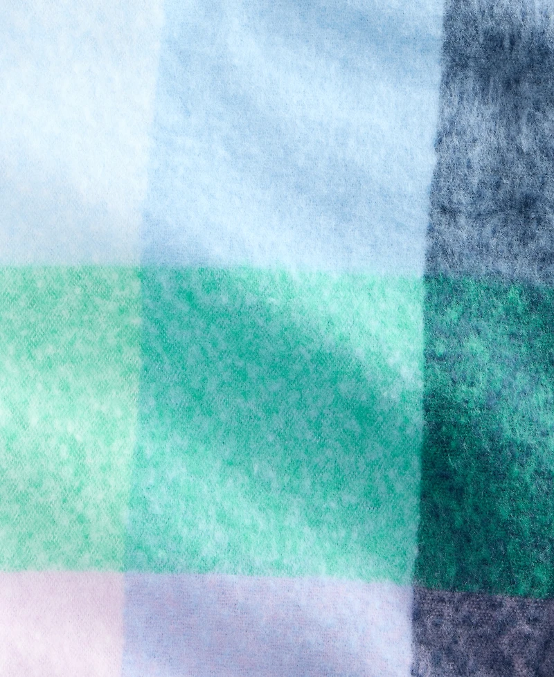 On 34th Brushed Buffalo Plaid Blanket Wrap, Macy's Exclusive