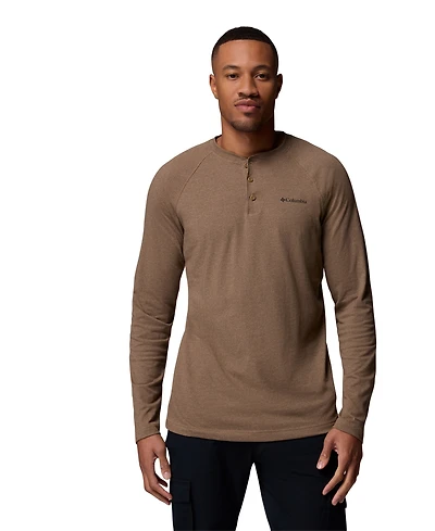 Columbia Men's Thistletown Hills Raglan Henley T-Shirt
