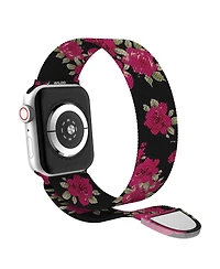 Waloo Floral Magnetic Mesh Replacement Band for Apple Watch