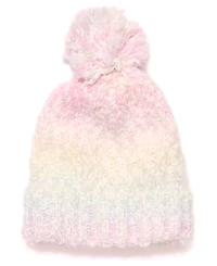 InMocean Big Girls 3-Piece Color Block Cozy Cloud Weather Beanie, Scarf and Gloves Set