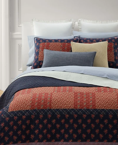 Lauren Ralph Lauren Claremont Soft Cotton Floral Quilt