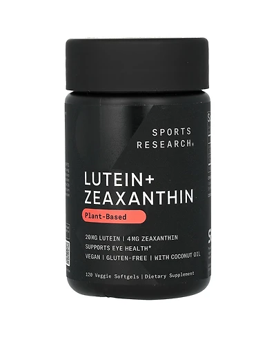 Sports Research Lutein + Zeaxanthin Plant-Based