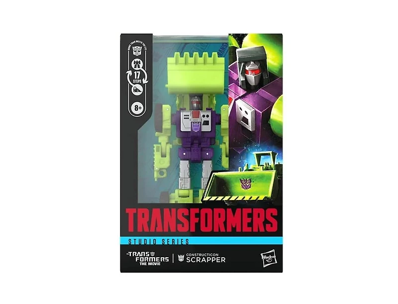 Transformers 86 Constructicon Scrapper Voyager Class | Transformers Studio Series | Transformers: The Movie 86